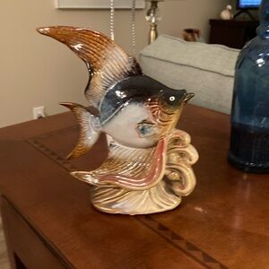 Artistic Ceramic Fish Figurine